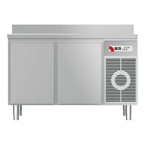 Kühltisch mit Arbeitsplatte aufgekantet KTF 2220 O Zentralkühlung