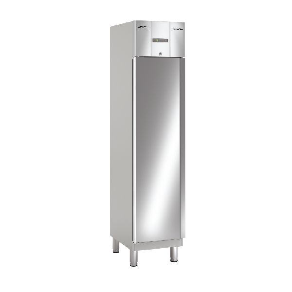 Edelstahl-Tiefkühlschrank ohne Maschine TKU 358 ZK