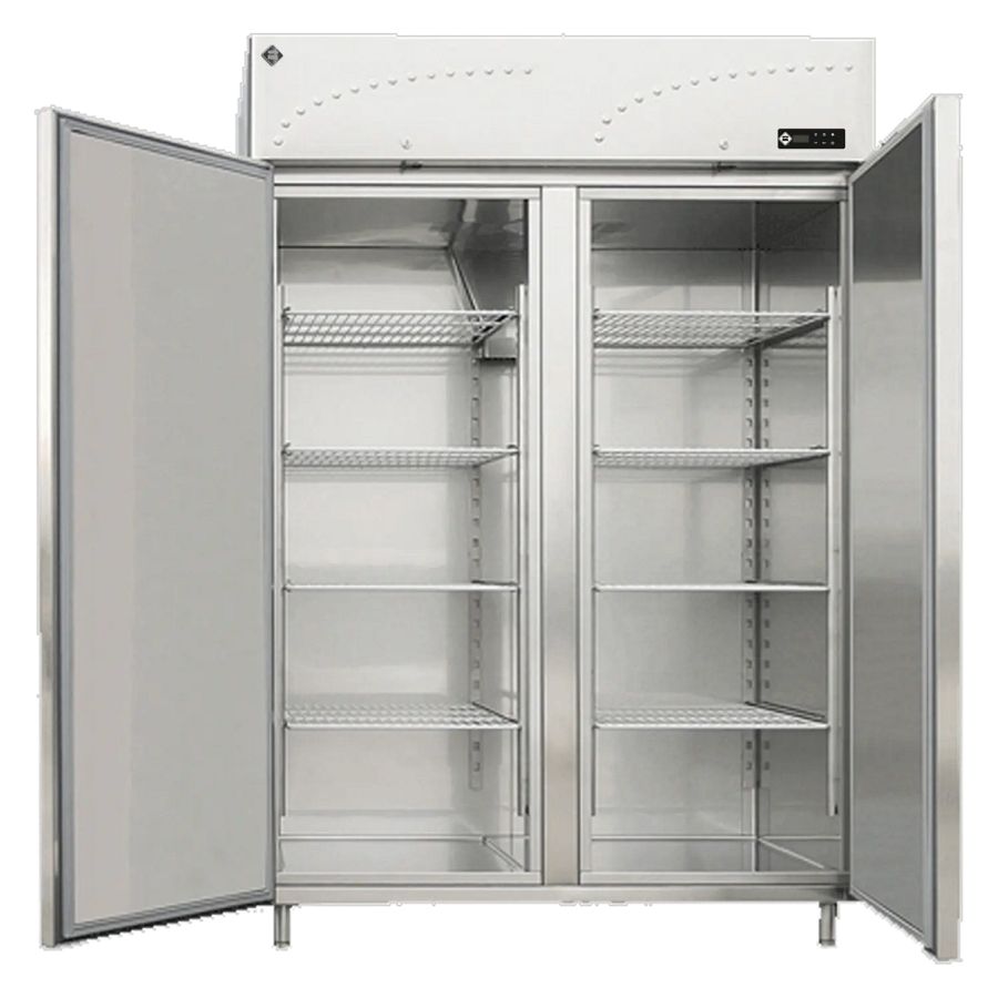 Kühlschrank, 1400 Liter, Edelstahl, 2/1 GN, LS 140