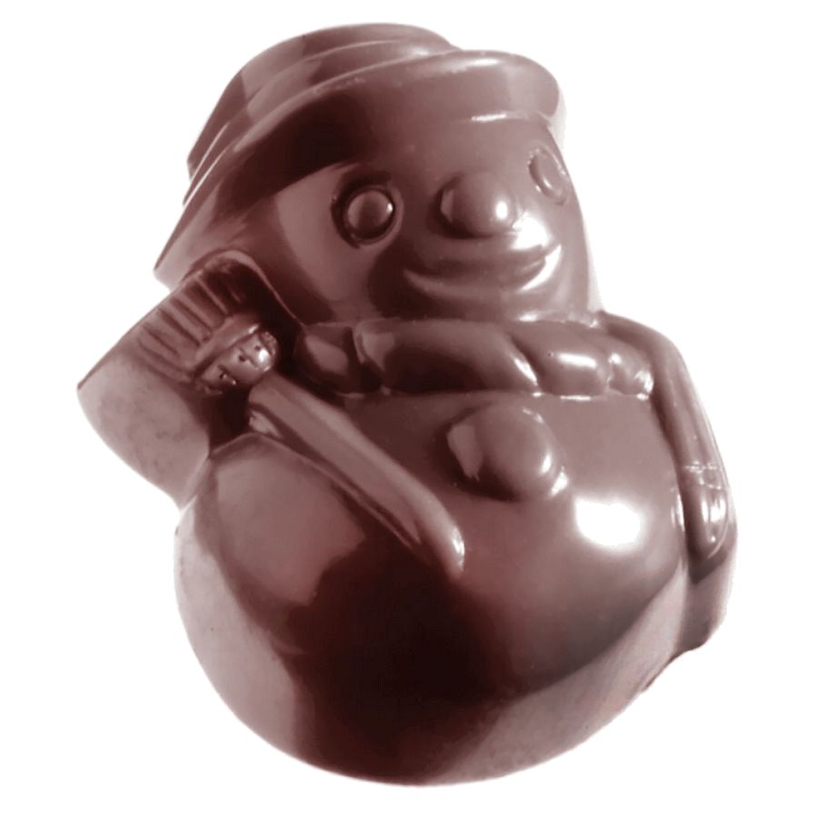 Schokoladen Form - Schneemann