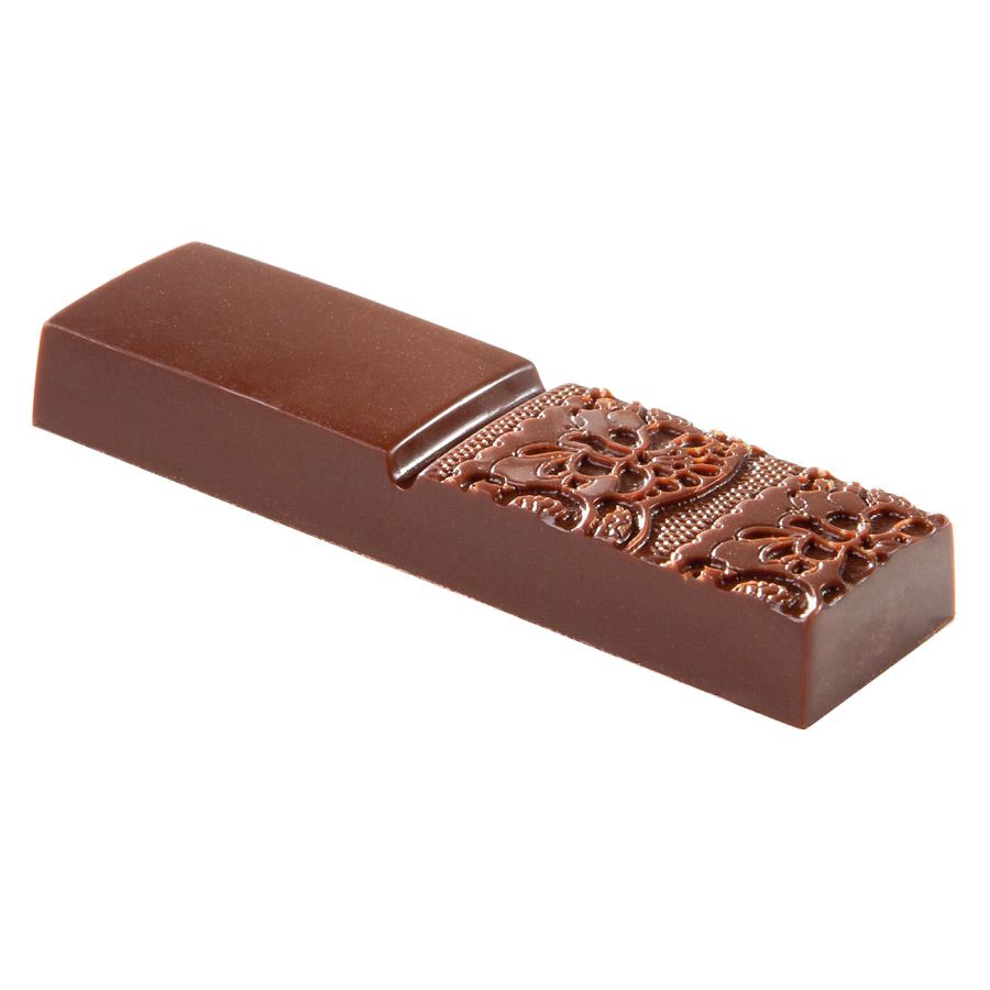 Schokoladen Form - Riegel mit Spitze