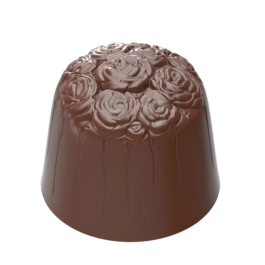Schokoladen Form - Rosen