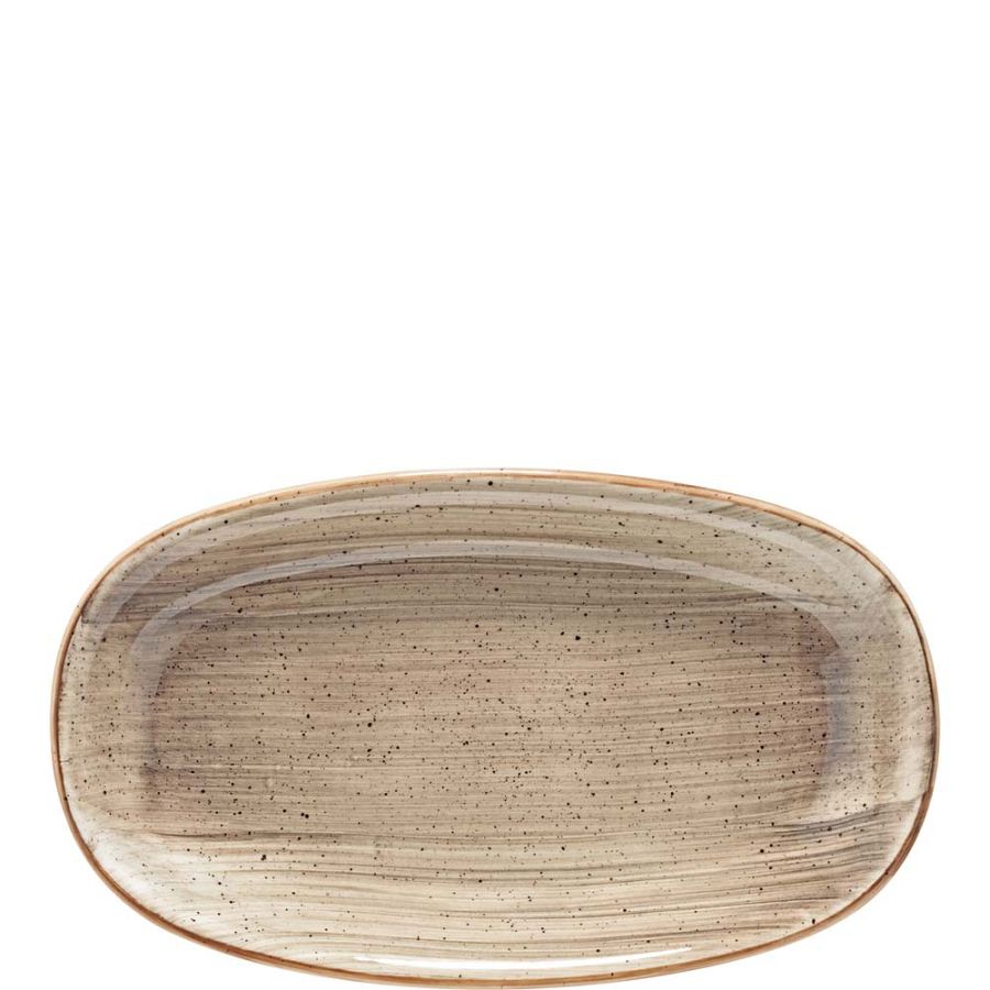 Aura Terrain Gourmet Platte oval 19x11cm - 12 Stück
