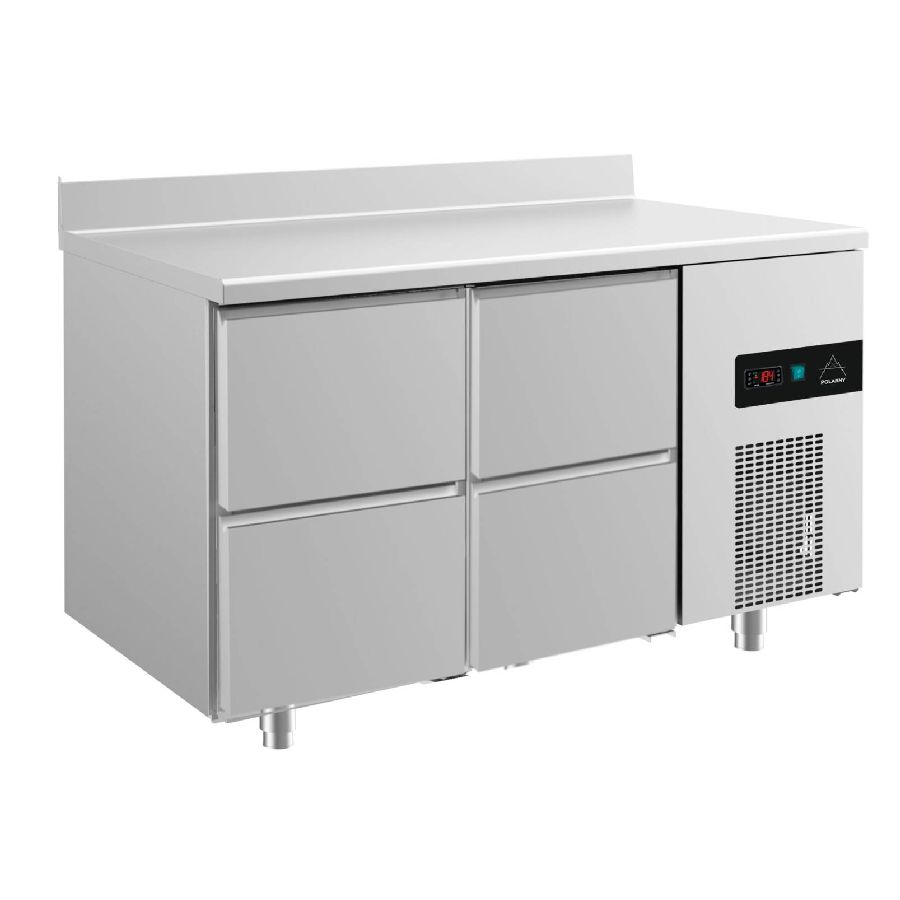 Kühltisch, 1400x700 - 2x2S + AK