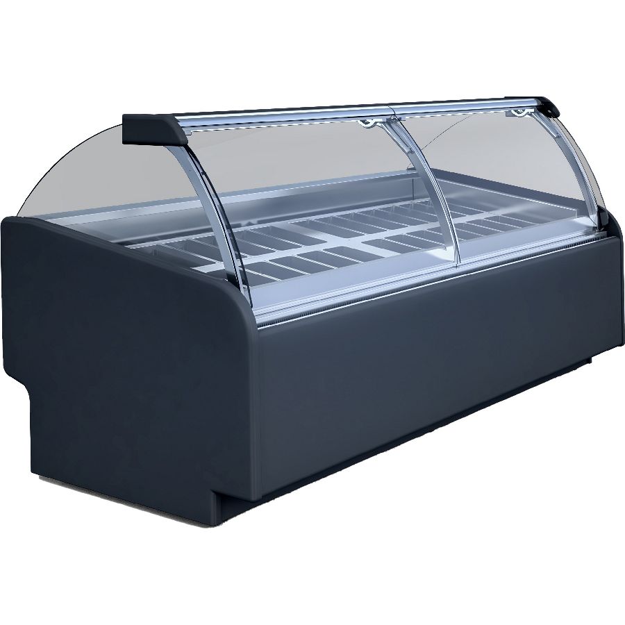 Eistheke m. 224 Liter Volumen, 2635x1220x1300mm