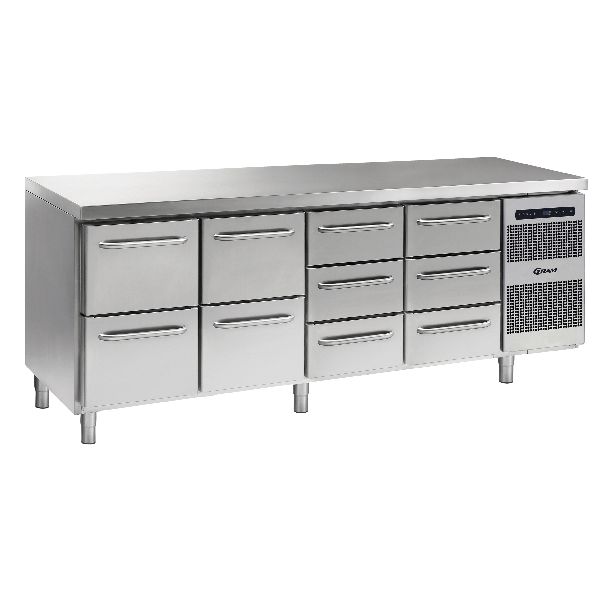 Kühltisch - GASTRO K 2207 CSG A 2D - 2D - 3D - 3D L2