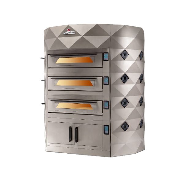 DIAMOND Pizzaofen Mound - 3x Backkammer (Aluminium)