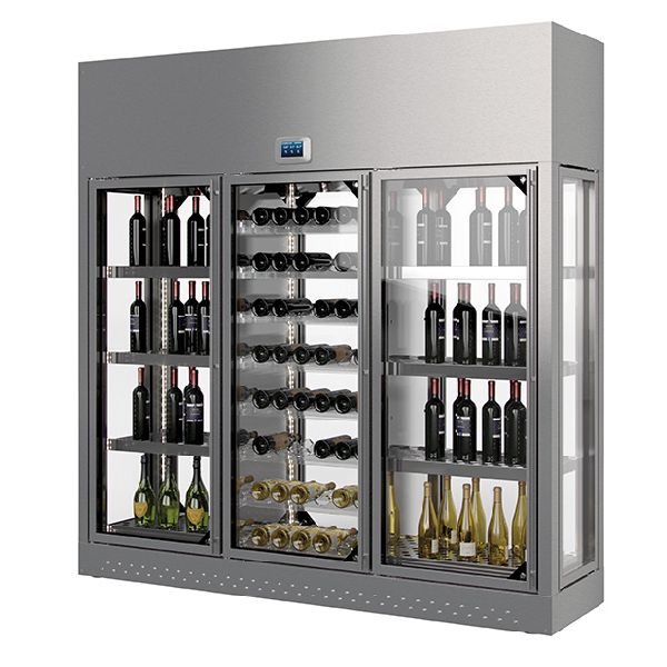 Weinkühl - Temperierschrank - WINE LIBRARY 3P 4V 220