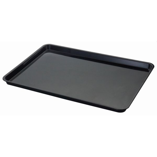 ABS Tablett 600 x 400, Farbe: Schwarz, VPE 20