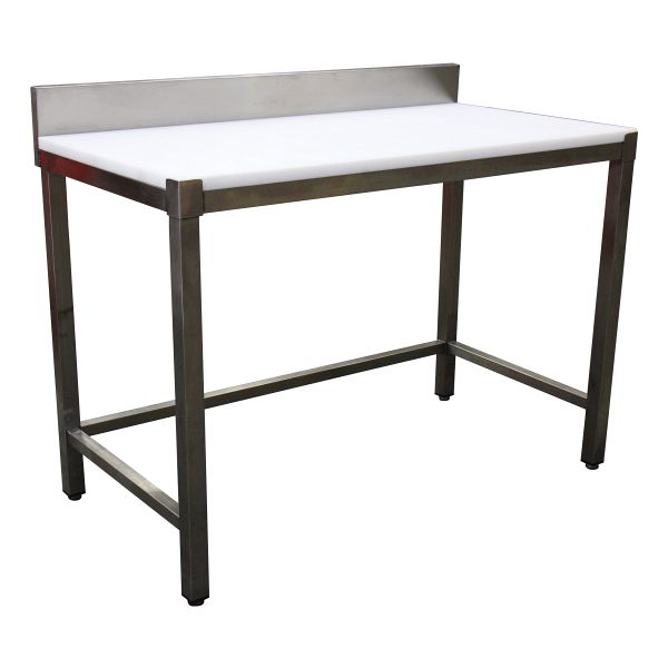 Schneidetisch ohne Aufkantung 180cm x 70cm AISI 304