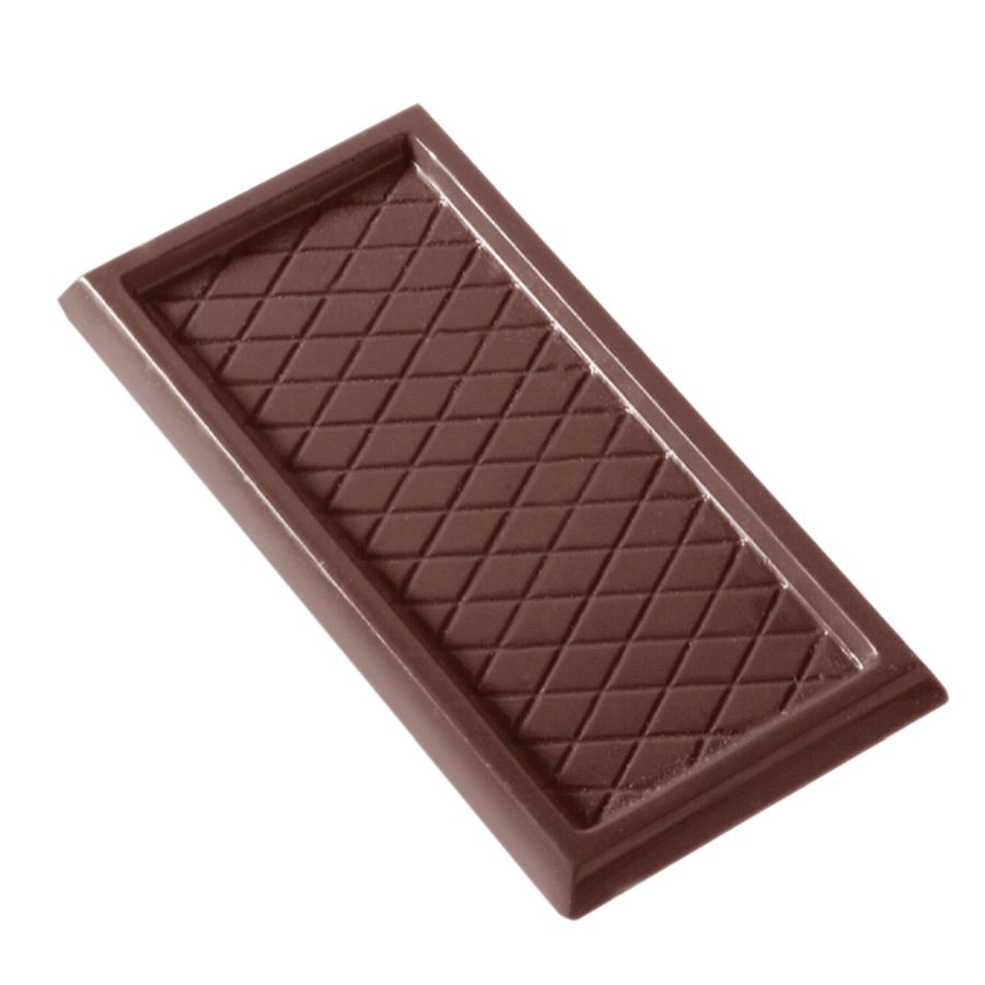 Schokoladen Form - Keks rechteckig kariert