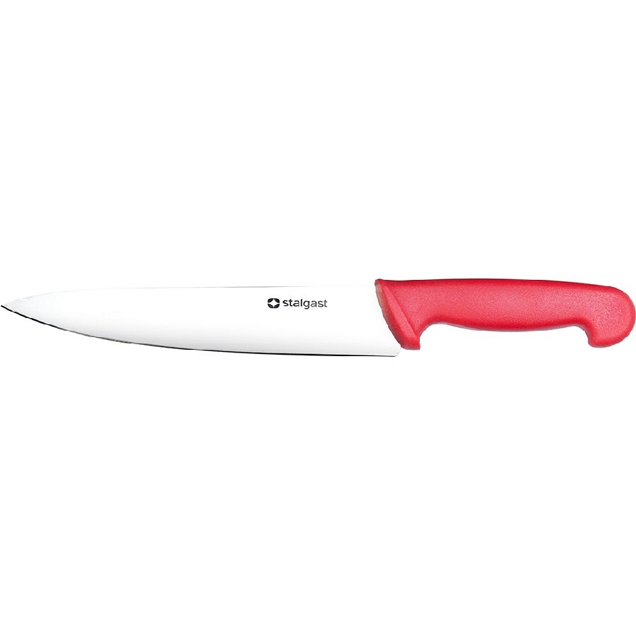 Stalgast Küchenmesser - Griff rot - 22 cm