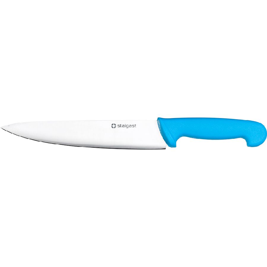 Stalgast Küchenmesser - Griff blau - 22 cm