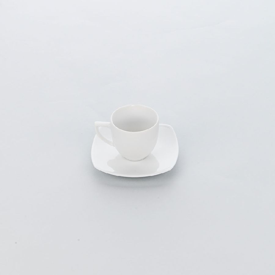 Kaffee-Obertasse - reinweißes Hotelporzellan - Serie Apulia B - 200ml 