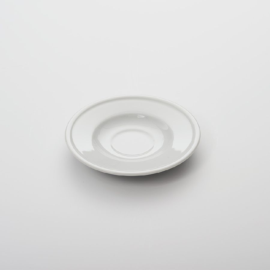 Untertasse - reinweißes Porzellan - Serie Apulia A - Ø 110mm 