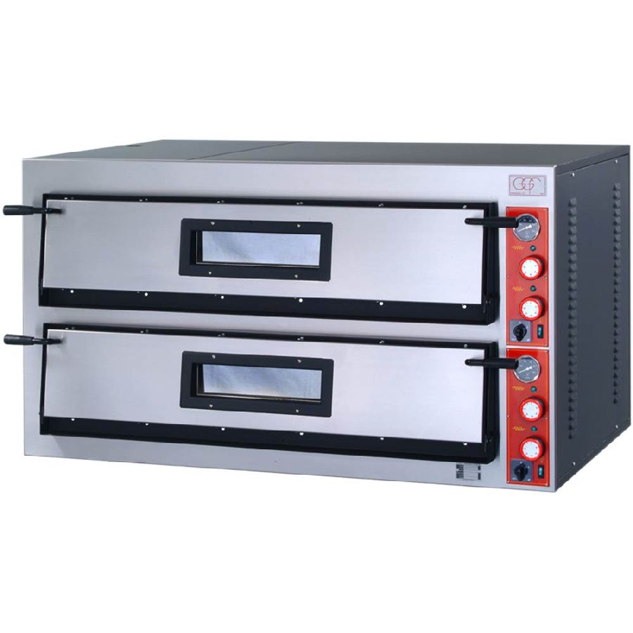 Pizzaofen - Vollschamott - 26,4 kW - 1370x1210x750mm