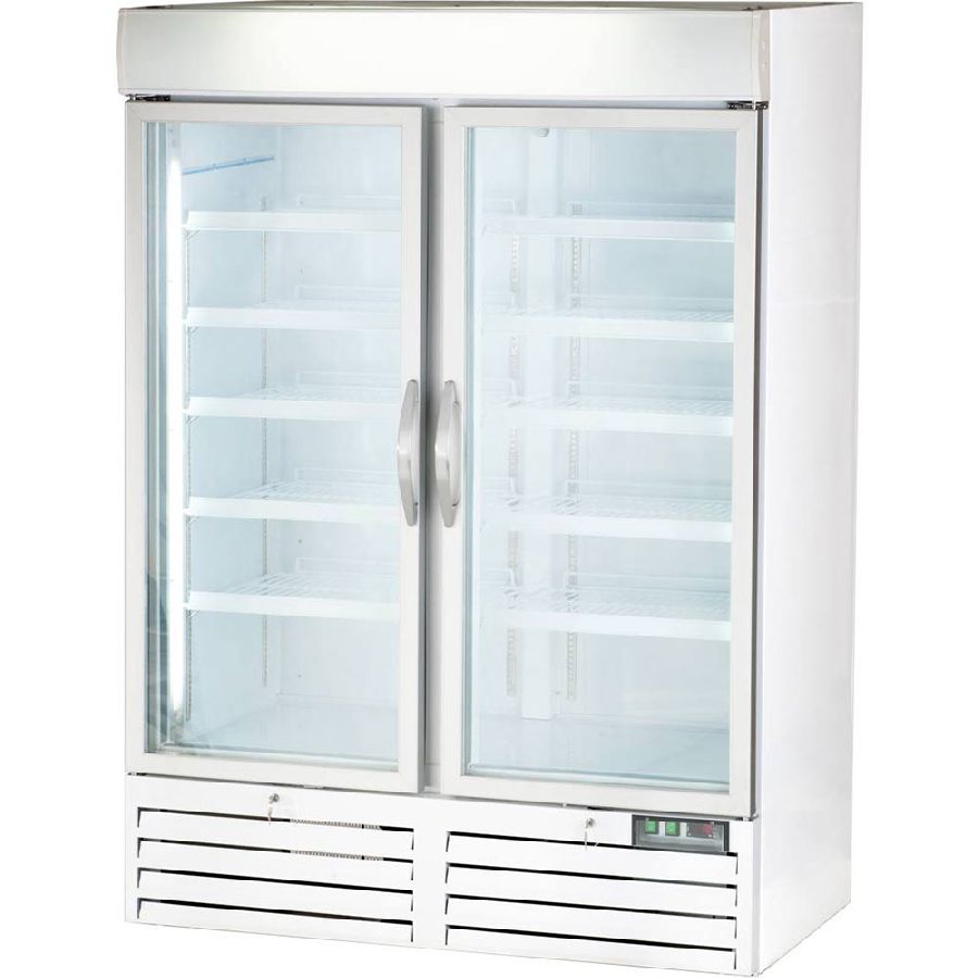 Umluft-Flaschenkühlschrank GT78D mit 2 Glastüren
