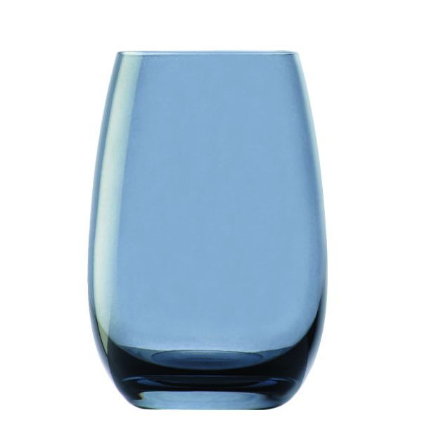 ELEMENTS Saftglas 33,5cl - blaugrau - 6 Stück