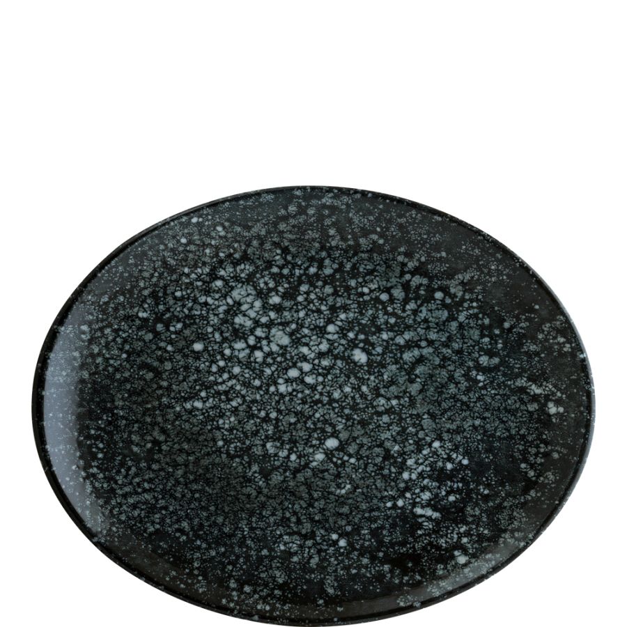 Cosmos Black Moove Platte oval 31x24cm - 6 Stück