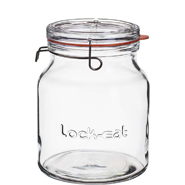 Lock - Eat Handy Jar Vorratsglas mit Deckel 200cl - 6 Stück