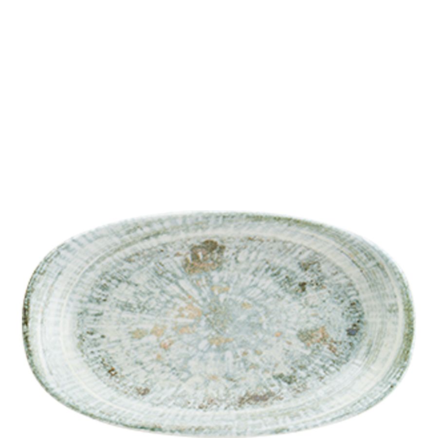 Odette Olive Gourmet Platte oval 15x8,5cm - 12 Stück