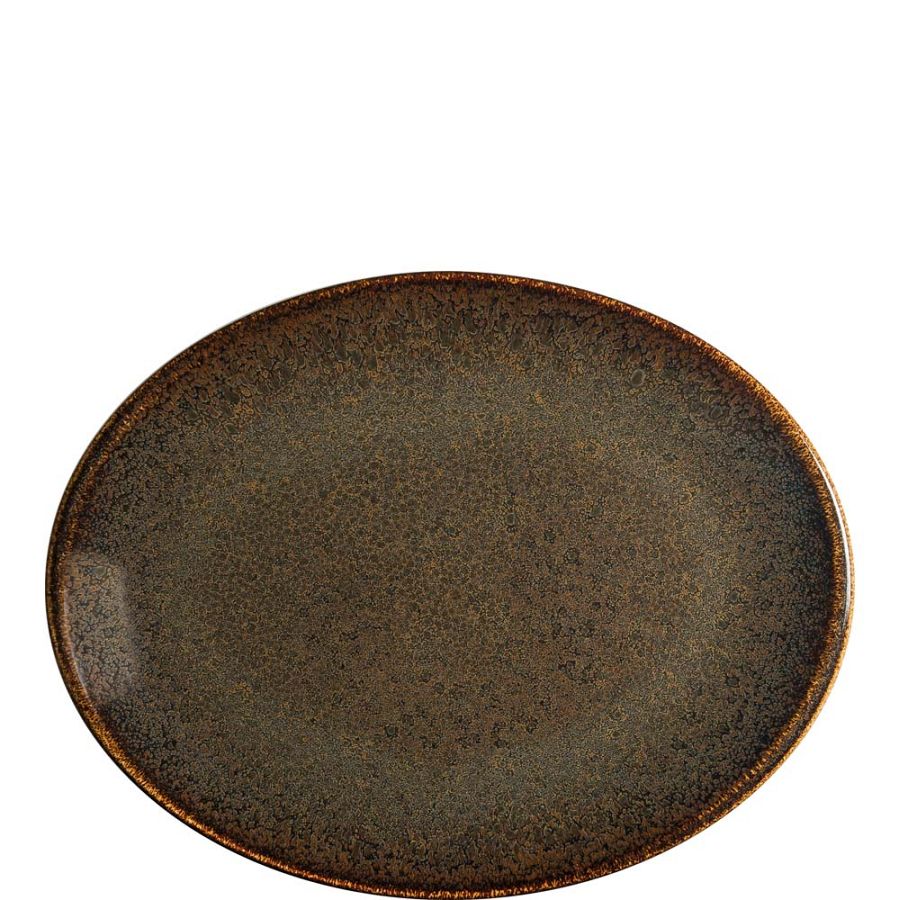 Ore Tierra Moove Platte oval 25x19cm - 12 Stück