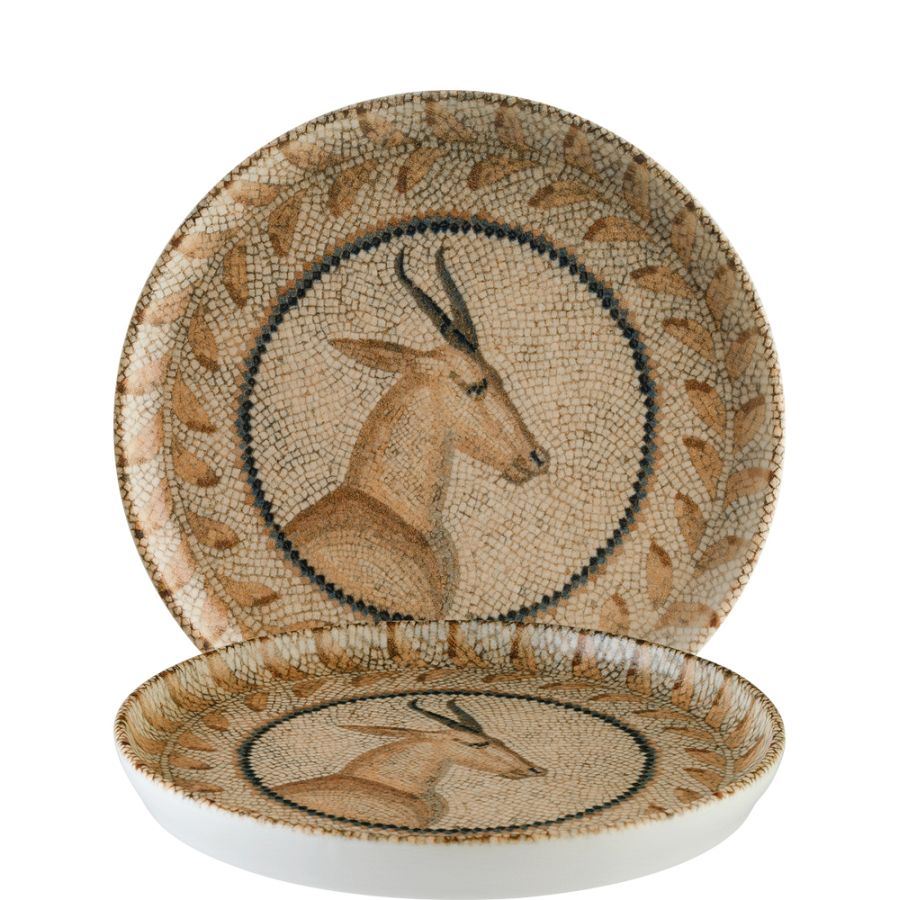 Mesopotamia Deer Hygge Teller flach 16cm - 12 Stück