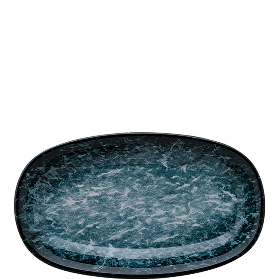 Sepia Gourmet Platte oval 34x19cm - 6 Stück